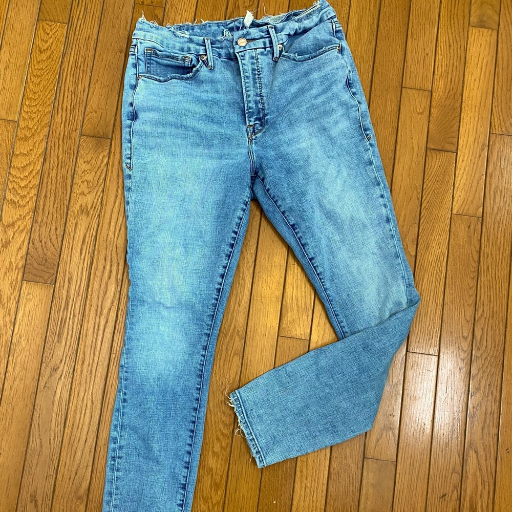 Good American High Rise Skinny Jeans